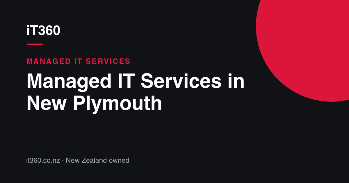 Managed IT Services New Plymouth | iT360